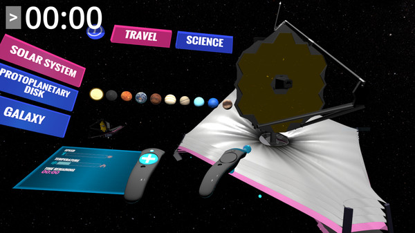 Скриншот из WebbVR: The James Webb Space Telescope Virtual Experience