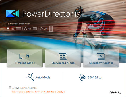 PowerDirector 17 Ultra - edit your shooting game, RPG, car game, and all videos PC requirements