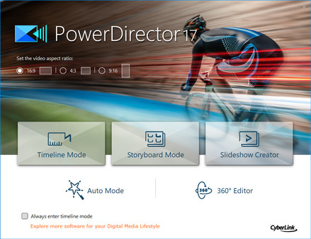 PowerDirector 17 Ultra - edit your shooting game, RPG, car game, and all videos