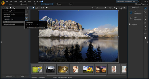 Скриншот из CyberLink PhotoDirector 10 Ultra
