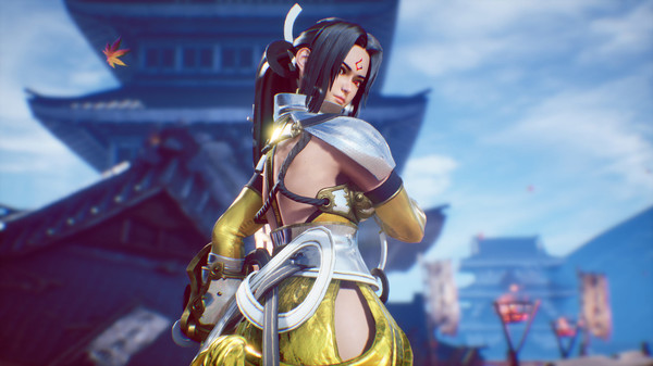 Скриншот из FIGHTING EX LAYER - Color Gold&frasl;Silver: Shirase