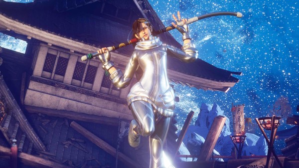 Скриншот из FIGHTING EX LAYER - Color Gold&frasl;Silver: Sanane