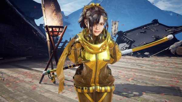 Скриншот из FIGHTING EX LAYER - Color Gold&frasl;Silver: Sanane