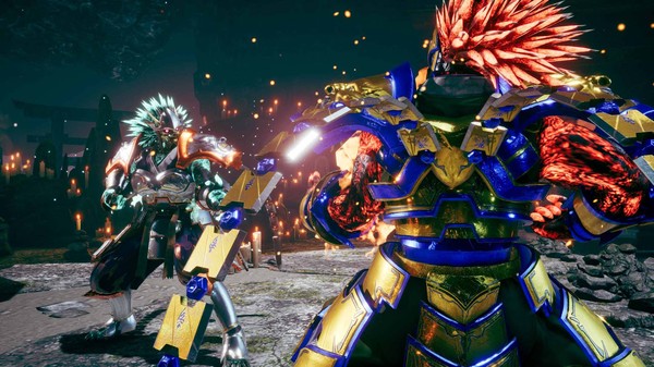 Скриншот из FIGHTING EX LAYER - Color Gold&frasl;Silver: Garuda