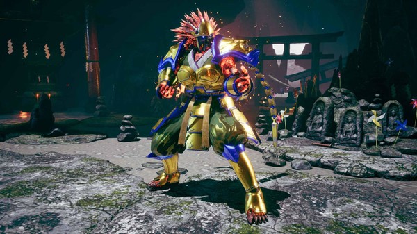 Скриншот из FIGHTING EX LAYER - Color Gold&frasl;Silver: Garuda