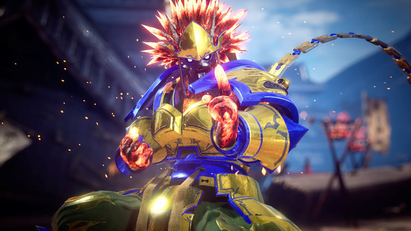 Скриншот из FIGHTING EX LAYER - Color Gold&frasl;Silver: Garuda