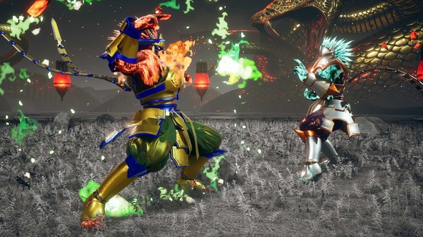 Скриншот из FIGHTING EX LAYER - Color Gold&frasl;Silver: Garuda