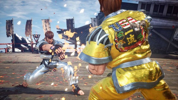 Скриншот из FIGHTING EX LAYER - Color Gold&frasl;Silver: Allen