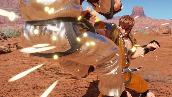 Скриншот из FIGHTING EX LAYER - Color Gold&frasl;Silver: Allen
