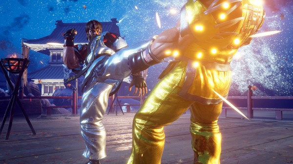 Скриншот из FIGHTING EX LAYER - Color Gold&frasl;Silver: Allen