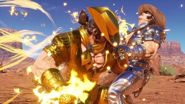 Скриншот из FIGHTING EX LAYER - Color Gold&frasl;Silver: Jack