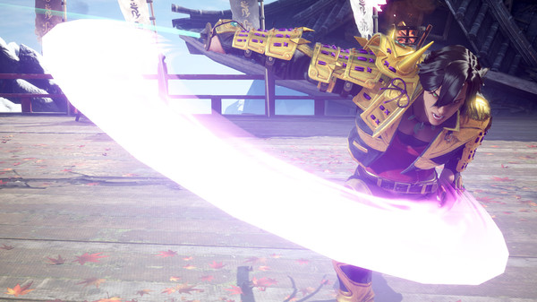 Скриншот из FIGHTING EX LAYER - Color Gold&frasl;Silver: Hayate