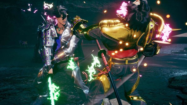 Скриншот из FIGHTING EX LAYER - Color Gold&frasl;Silver: Hayate