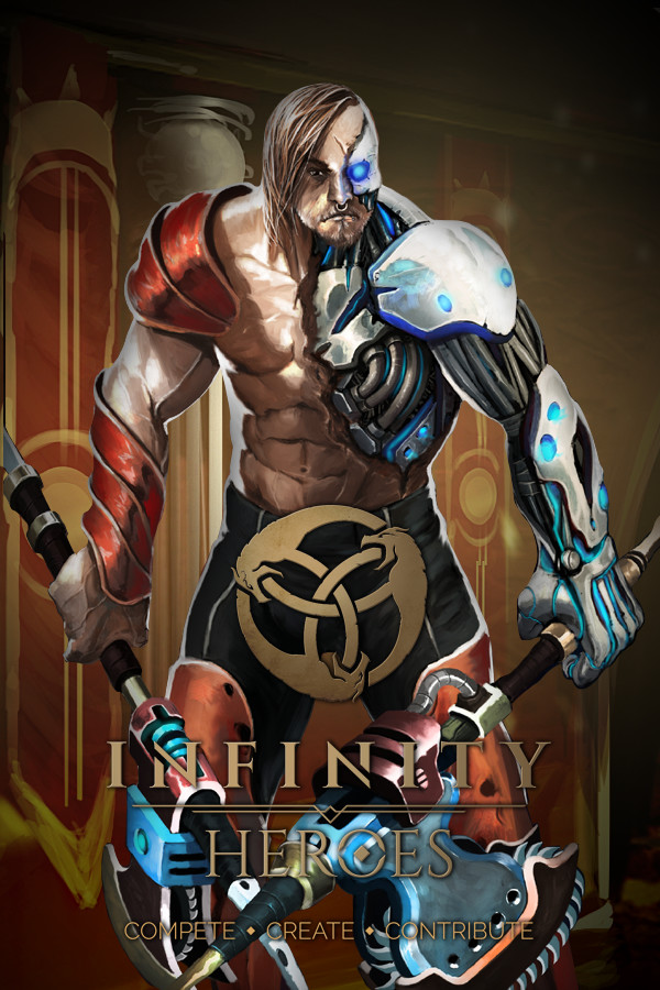 Steam portrait for Infinity Heroes.