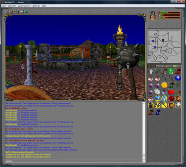 Meridian 59 game for Linux 1