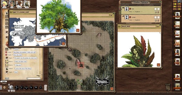 Скриншот из Fantasy Grounds - A04: Forest for the Trees (Savage Worlds)