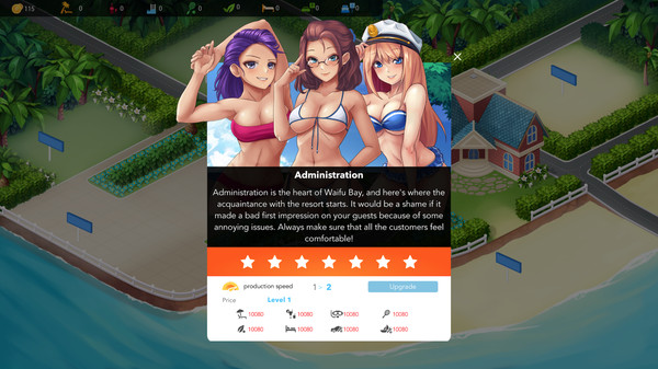 Скриншот из Waifu Bay Resort