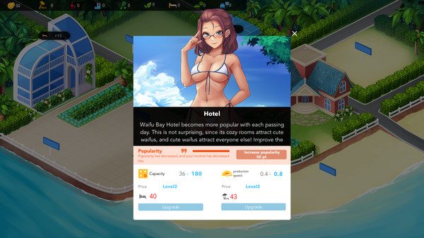 Скриншот из Waifu Bay Resort