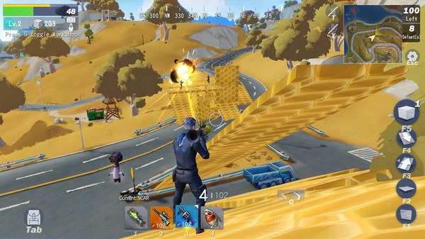 Скриншот из CreativeDestruction