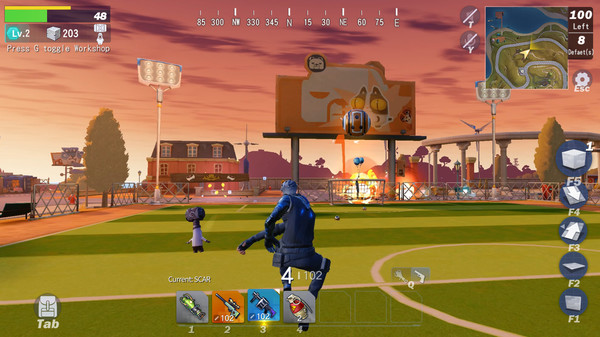 Скриншот из CreativeDestruction