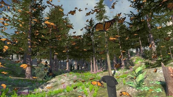Скриншот из Dances with Butterflies VR