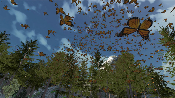 Скриншот из Dances with Butterflies VR