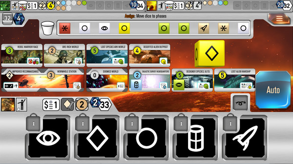Roll for the Galaxy game for Linux 1