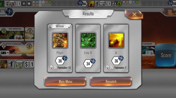 Скриншот из Roll for the Galaxy