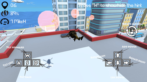 Скриншот из Unmanned helicopter Скриншот из Unmanned helicopter