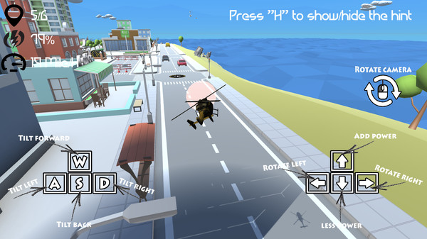 Скриншот из Unmanned helicopter Скриншот из Unmanned helicopter