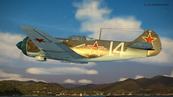 Скриншот из IL-2 Sturmovik: La-5FN series 2 Collector Plane