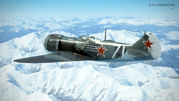 Скриншот из IL-2 Sturmovik: La-5FN series 2 Collector Plane