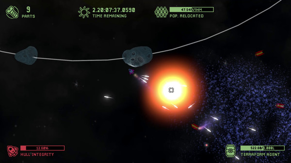 Скриншот из Cosmic Ray