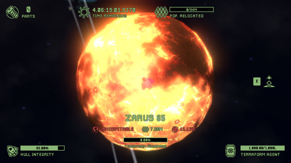 Скриншот из Cosmic Ray