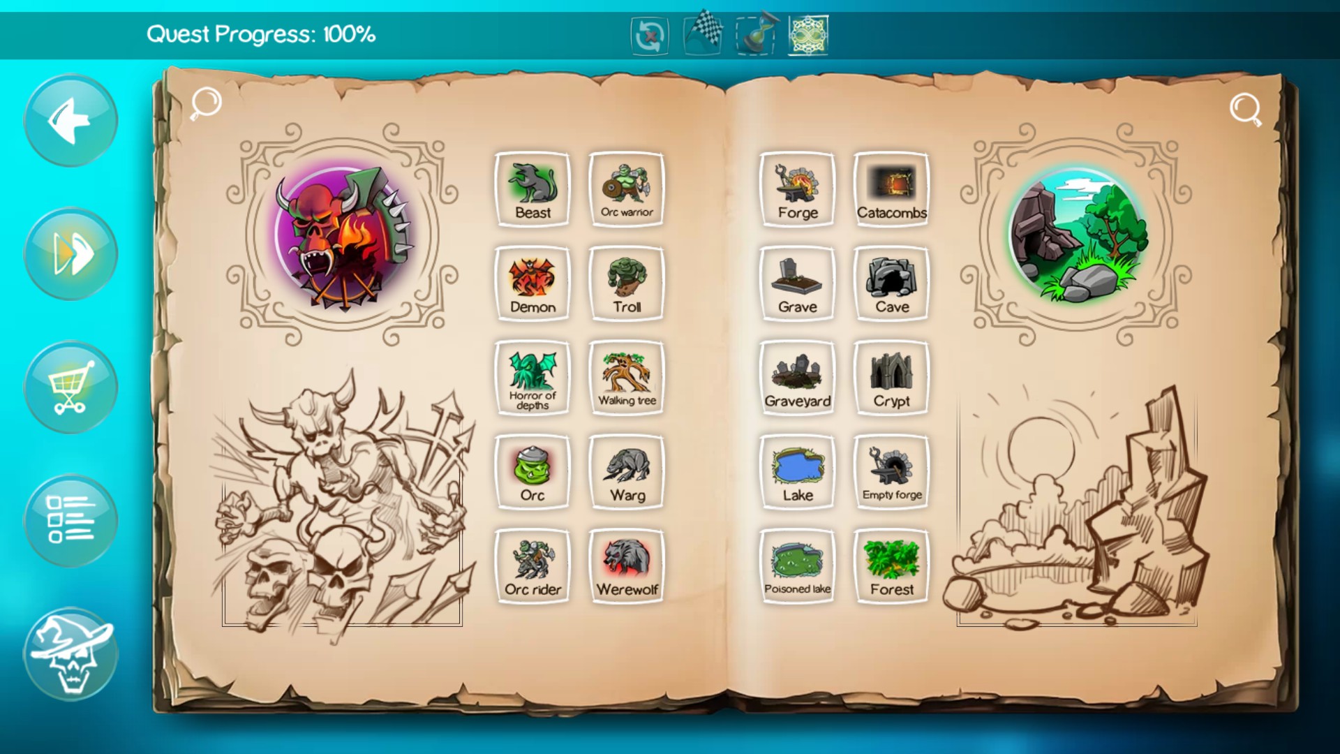 View all 5 high-quality Screenshots of the Doodle God Blitz app for Windows...