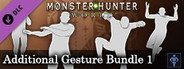 Monster Hunter: World - Additional Gesture Bundle 1