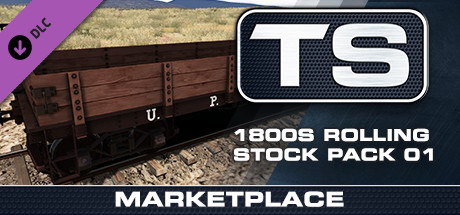 TS Marketplace: 1800s Rolling Stock Pack 01 Add-On cover art