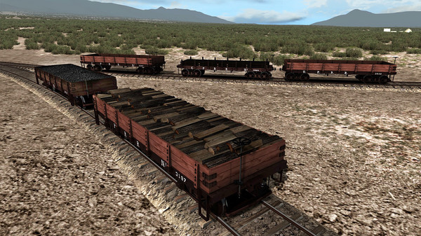 Скриншот из TS Marketplace: 1800s Rolling Stock Pack 01 Add-On