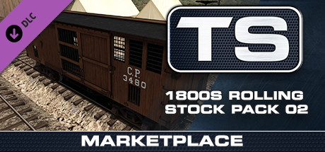 TS Marketplace: 1800s Rolling Stock Pack 02 Add-On cover art