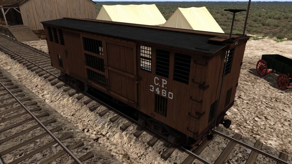 Скриншот из TS Marketplace: 1800s Rolling Stock Pack 02 Add-On