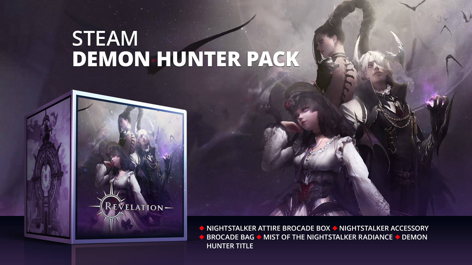 Steam Revelation Online Demon Hunter Pack