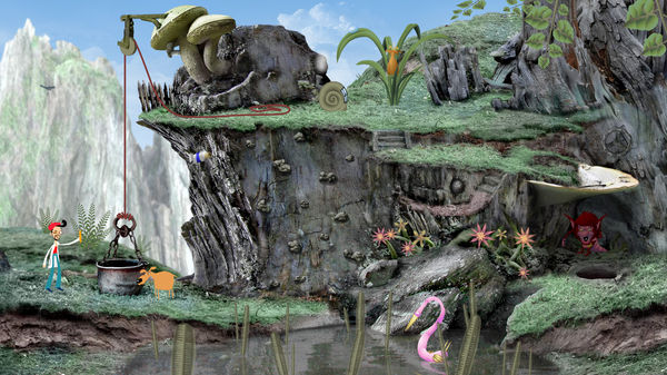 Axel & Pixel game for Linux 1