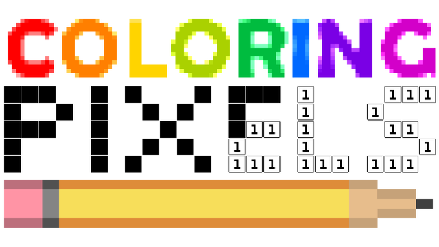 Coloring Pixels Logo