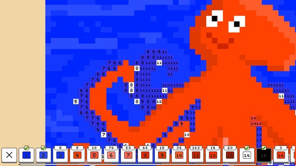 Скриншот из Coloring Pixels