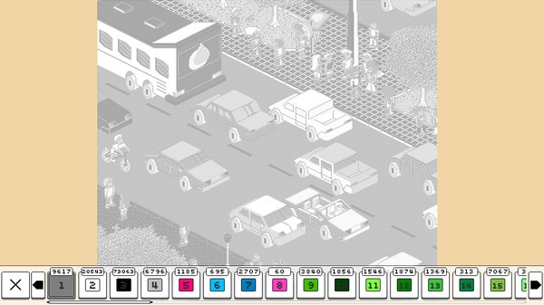 Скриншот из Coloring Pixels