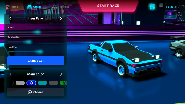 Скриншот из Driftpunk Racer