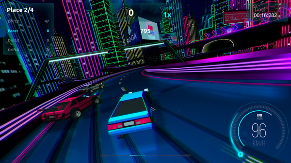 Скриншот из Driftpunk Racer