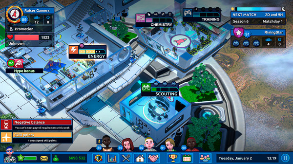 Скриншот из Esports Life Tycoon