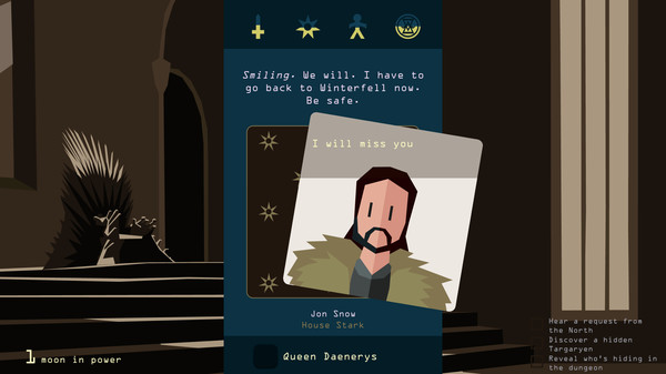 Скриншот из Reigns: Game of Thrones Скриншот из Reigns: Game of Thrones