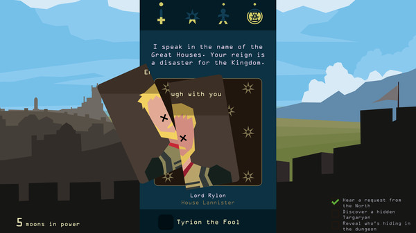 Скриншот из Reigns: Game of Thrones Скриншот из Reigns: Game of Thrones